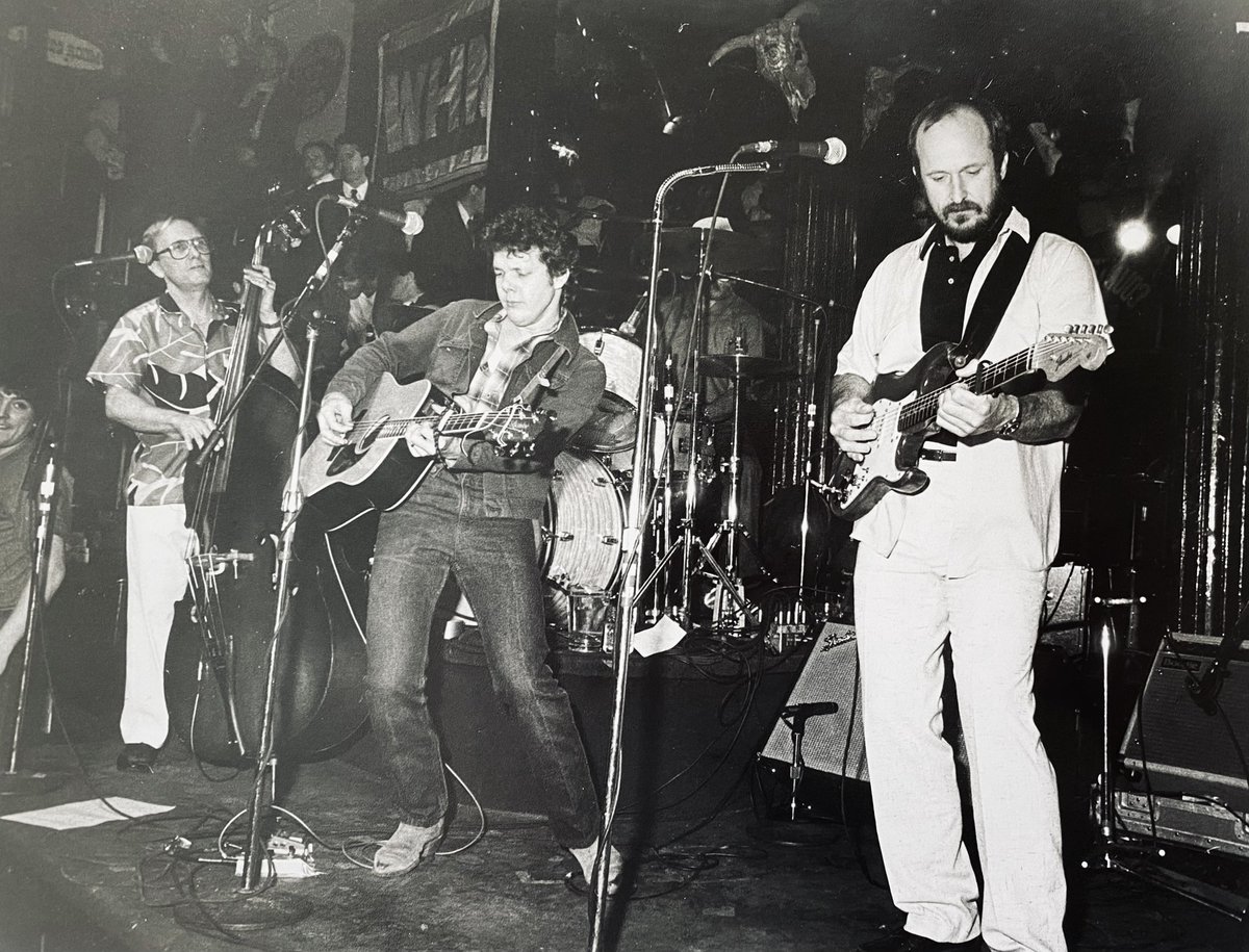 #WaybackWednesday Lone Star Cafe, NYC —onstage with The Crickets!

In May of 1987 I was invited to sing several #BuddyHolly songs with The Crickets!

L&gt;R—original members Joe B. Mauldin on bass &amp; Jerry Allison on drums! On guitar/vocals, honorary touring member, Gordon Payne.