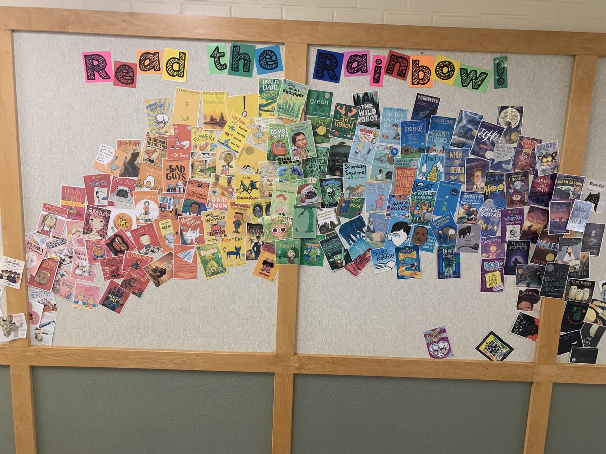 Pine reads the colors of the rainbow ⁦<a href="/PalmyraSchools/">Palmyra Area SD</a>⁩ ⁦<a href="/PASDLiteracy/">Palmyra Literacy</a>⁩ #readacrossamerica