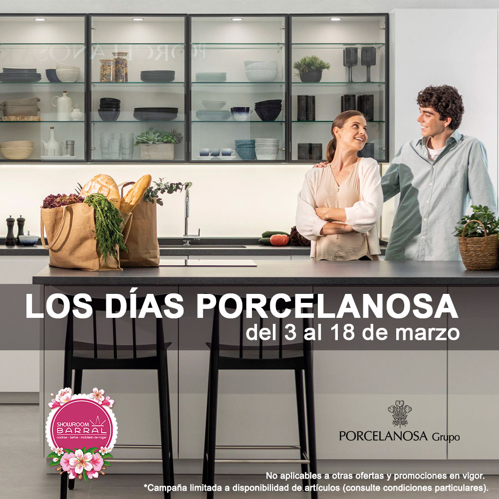 ¡Vuelven los "Días Porcelanosa"! Del 3 al 18 de marzo habrá descuentos especiales en productos de PORCELANOSA. Te esperamos en nuestro showroom de Avenida de la cañada 46, de Coslada. 

#porcelanosa #ceramica #reformasintegrales
