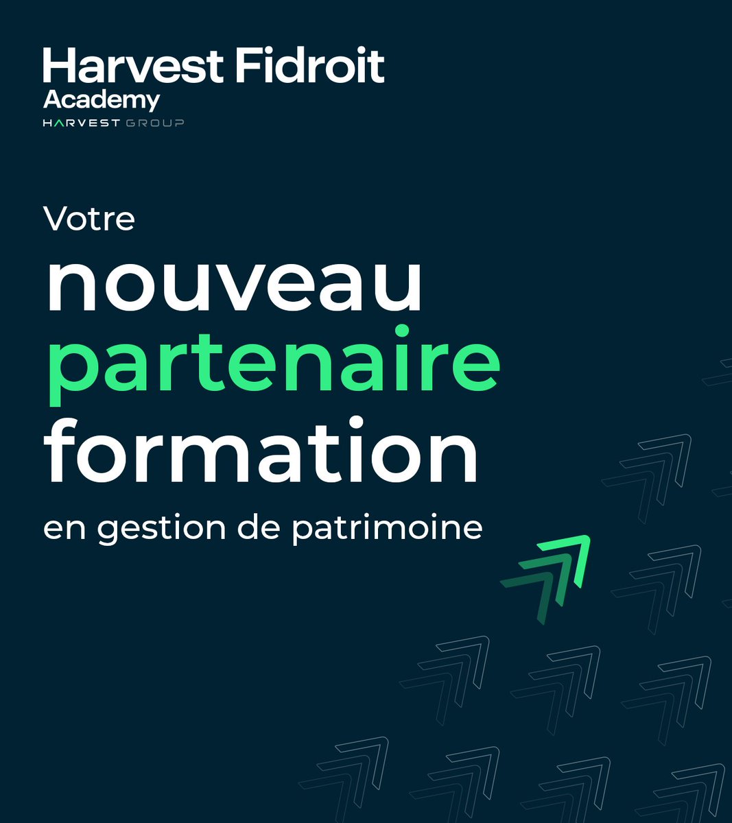 HarvestGroupe's tweet image. [#Formation] Pourquoi choisir #Harvest #Fidroit Academy pour vous former ?

→ Des formations pratiques, ancrées sur vos besoins et votre performance professionnelle dans le cadre d’une approche #conseil.

🆕 Inscription : harvestfidroitacademy.fr

#cgp #HFA @fidroit  @Quantalys