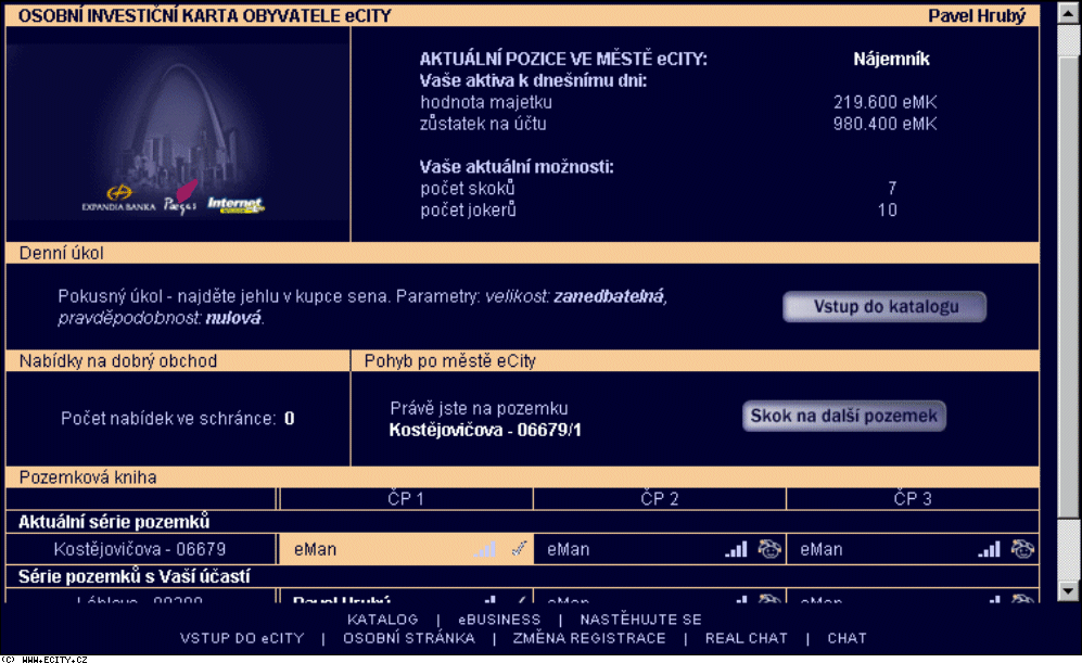 Před 24 lety, 1. března 1999, otevřelo své brány virtuální město eCity. Mohli jste si v něm vyzkoušet internetbanking i on-line nakupování. earchiv.cz/anovinky/ai170…