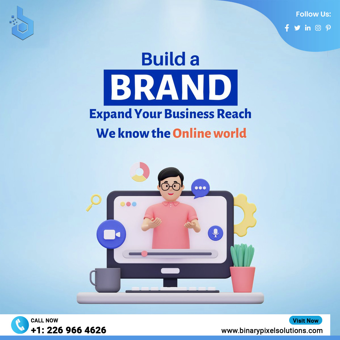 binarypixel_'s tweet image. Building brand loyalty and recognition in the digital age through targeted marketing strategies

➡Get in touch with us for more information binarypixelsolutions.com

#BinaryPixel #BinaryPixelSolutions #digitalmarketing #digitalmarketingservices #branding #brandawareness #branding