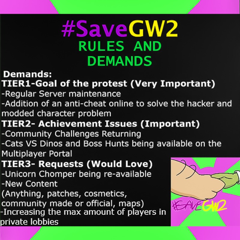 HELP US TO #SAVEGW2: Server Issues, Hackers, Community Portal