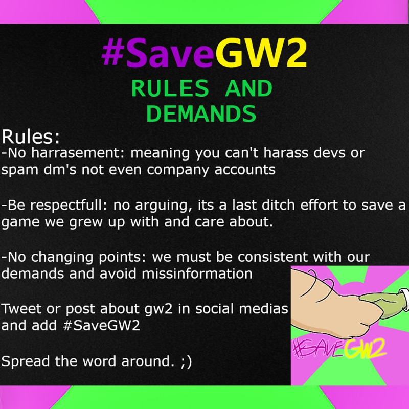 HELP US TO #SAVEGW2: Server Issues, Hackers, Community Portal