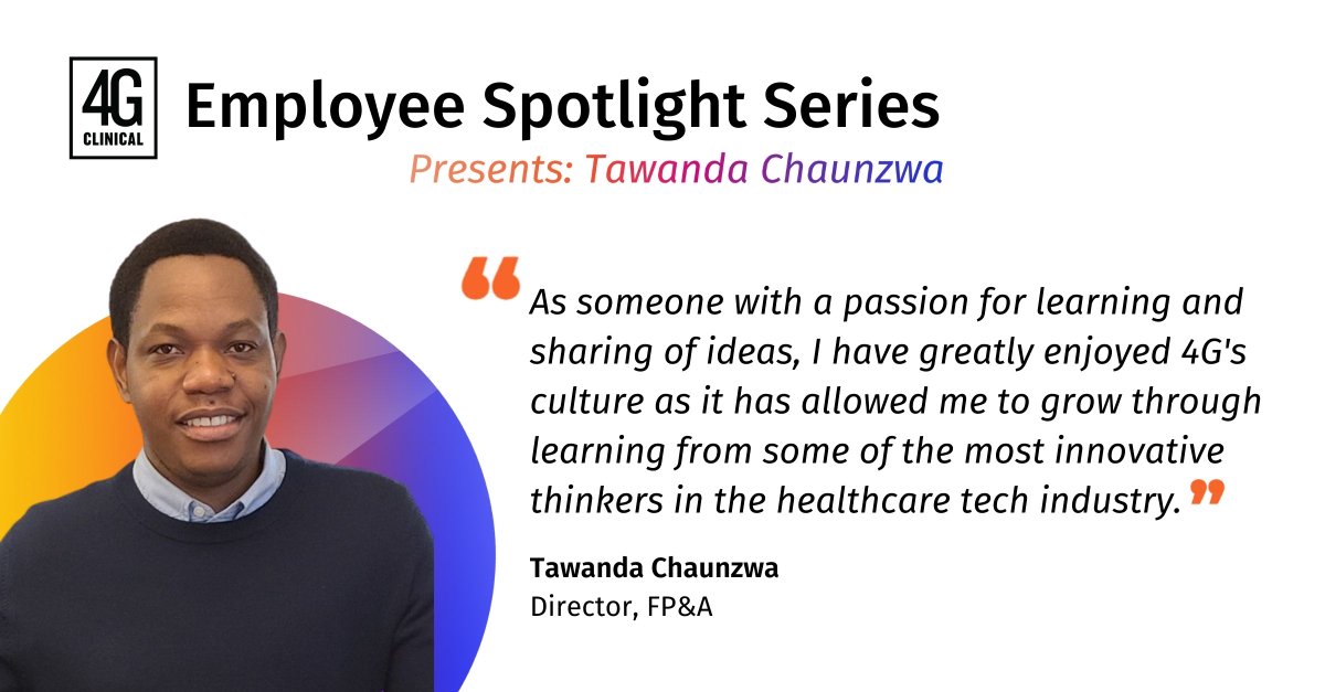 Employee Spotlight: Meet Tawanda Chaunzwa, Director of FP&amp;A bit.ly/3kyu8Ge