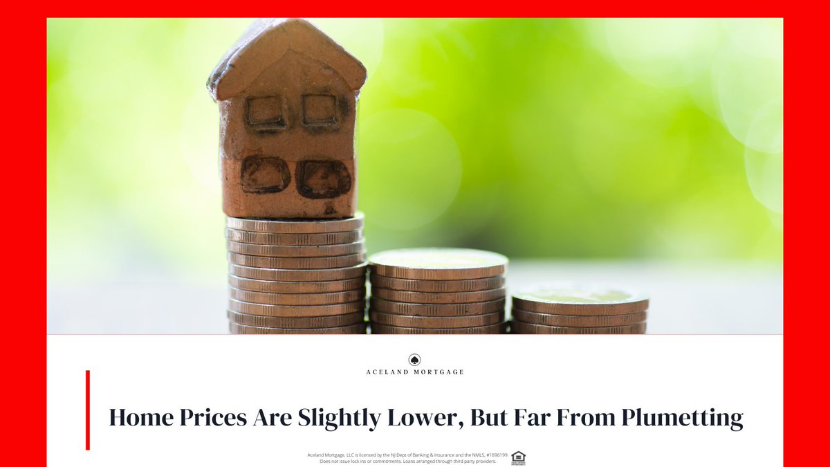 By the middle of 2022, the average forecast saw the annual pace of #homeprice #appreciation falling back toward historic norms with #prices losing a bit of ground on a monthly basis.  That is exactly what has been happening.