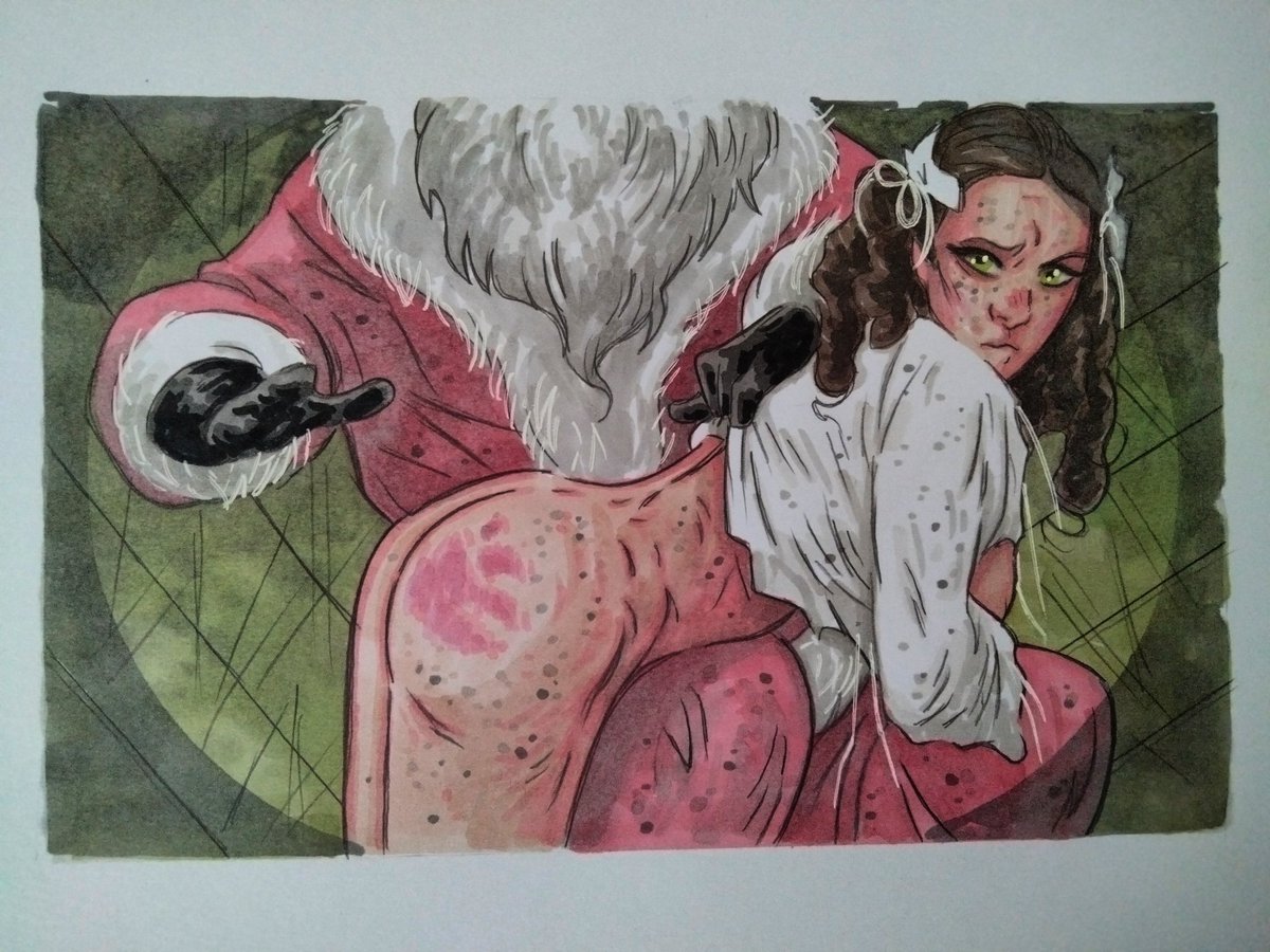 leagueof_1's tweet photo. BRAND SPANKING New " Girl Study " By me " Naughty " #santa #naughty #naughtylist #bad #badgirl #babe #babeart #babeartwork #art #artwork #artist #artistswork #artontwitter #ArtistOnTwitter https://t.co/JaRdjq6mPB