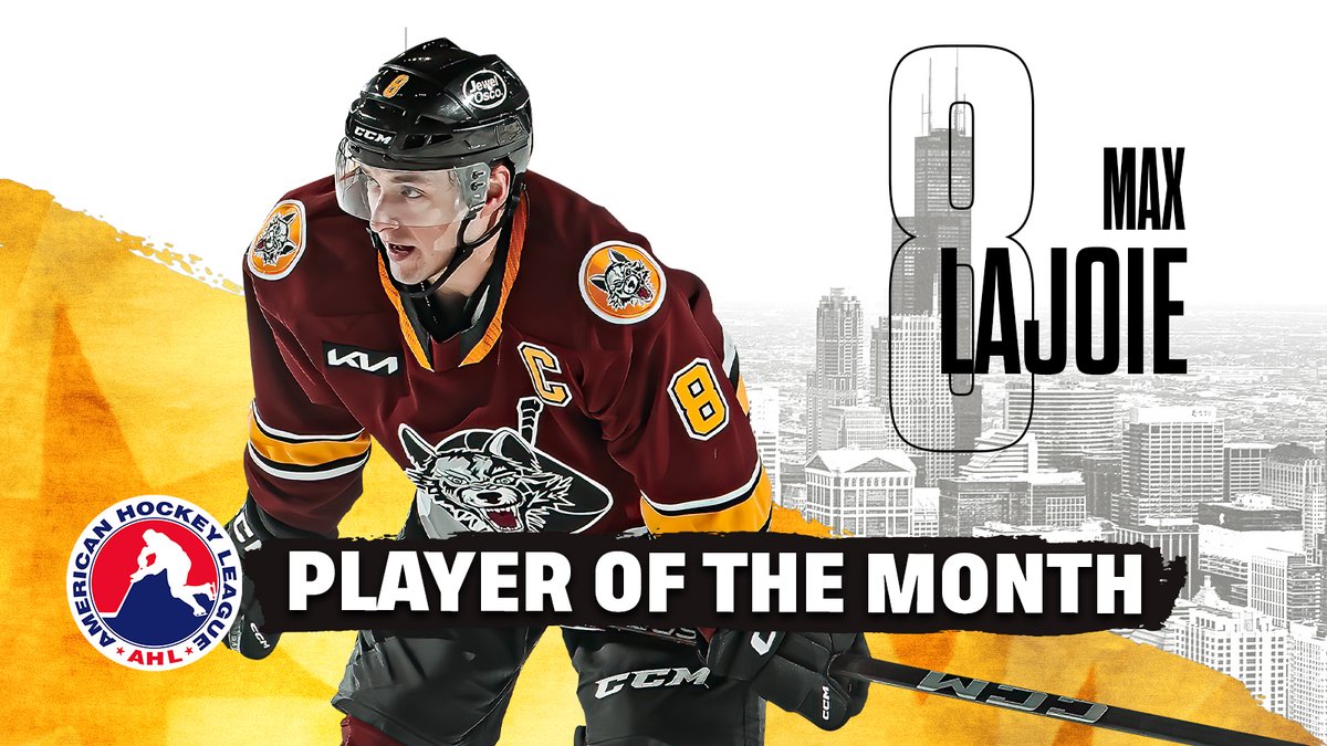 Captain Max is the <a href="/TheAHL/">American Hockey League</a> Player of the Month for February! 📣

Congrats, Cap! Well deserved 👏👏
