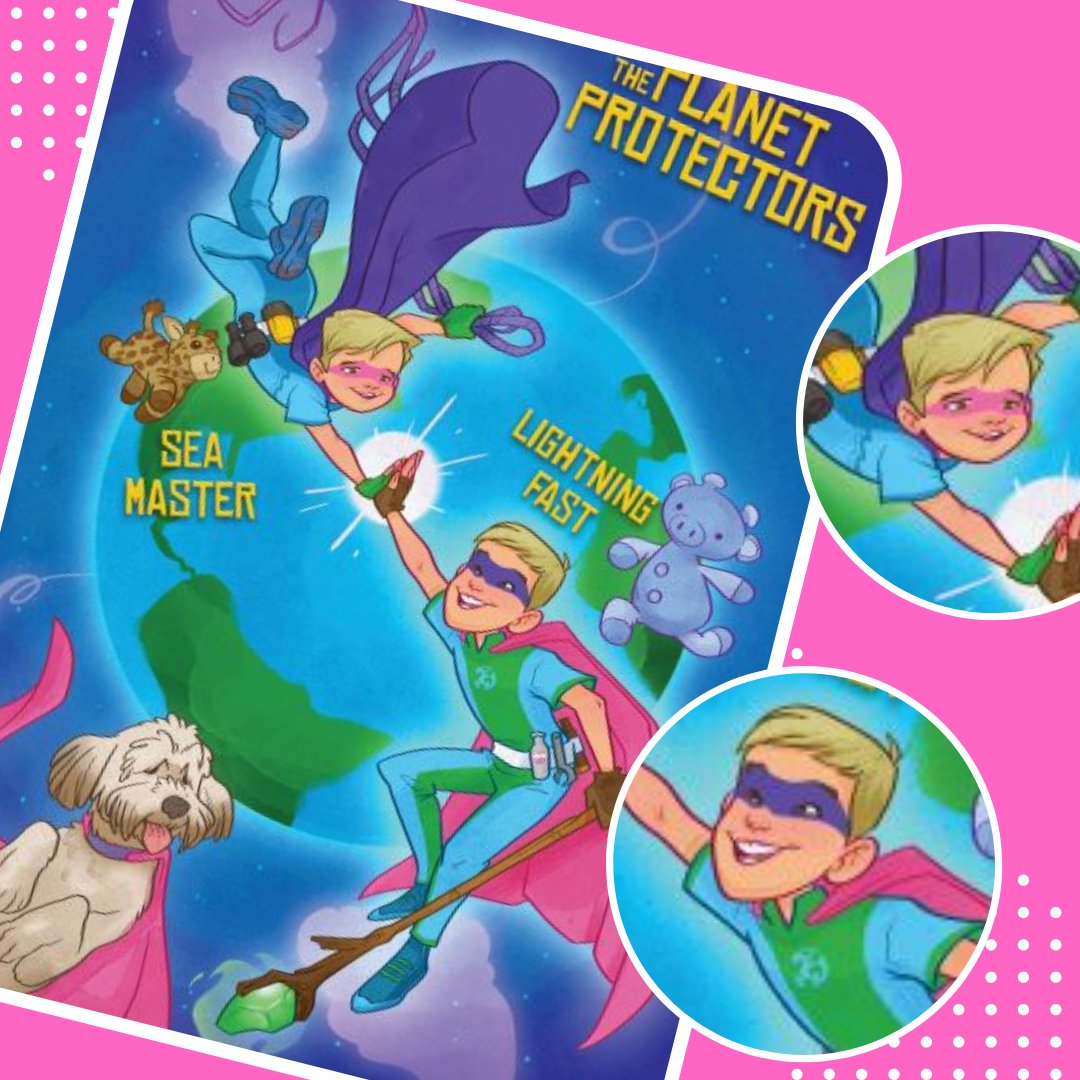 TheSuperheroKid's tweet photo. The Planet Protectors have a super team: Sea Master and Lightning Fast!
Created by D. (age 4) and K. (age 2); designed by Taryn Cozzy.
@_ptaryndactyl_ #limbdifferences #luckyfin #protecttheplanet #thesuperheroproject https://t.co/CEiiZLp9OG