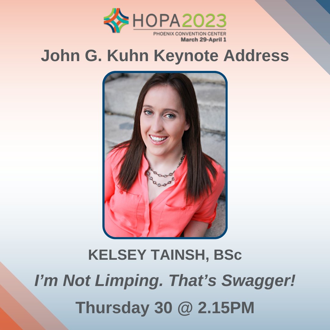 HOPARX (@hoparx) on Twitter photo Meet a remarkable woman with an incredible story ā our John G. Kuhn Keynote Address is by <a href="/KelseyTainsh/">Kelsey Tainsh</a> BSc, a two-time pediatric brain tumor and stroke survivor. Thursday 30th @ 2.15pm) Havenāt registered for #HOPAAC23 yet? Itās not too late ā bit.ly/3WeNblM Meet a remarkable woman with an incredible story ā our John G. Kuhn Keynote Address is by <a href="/KelseyTainsh/">Kelsey Tainsh</a> BSc, a two-time pediatric brain tumor and stroke survivor. Thursday 30th @ 2.15pm) Havenāt registered for #HOPAAC23 yet? Itās not too late ā bit.ly/3WeNblM