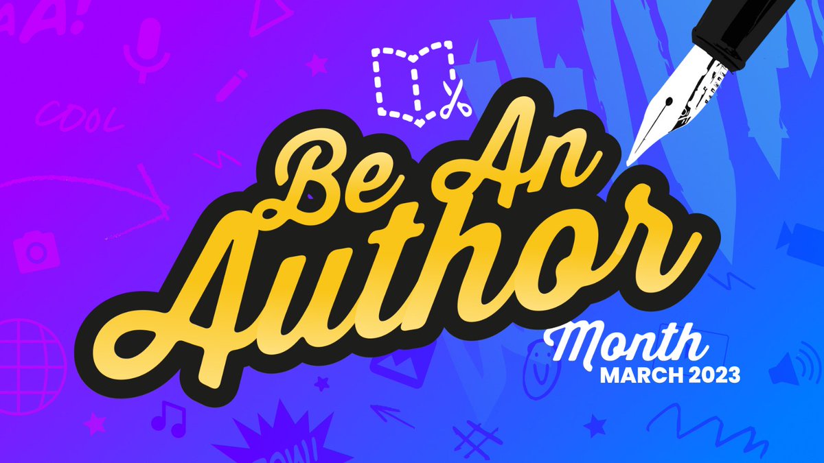 The good folks at <a href="/BookCreatorApp/">Book Creator Team</a> have a shindig going on called #BeAnAuthor, celebrating World Book Day, Read an eBook Day, World Storytelling Day, and more, all happening in March! Learn more at: bit.ly/3SGH61h <a href="/DanKemp79/">Dan Kemp</a> #Reading #edtech #istechat #fetcchat #wearecue