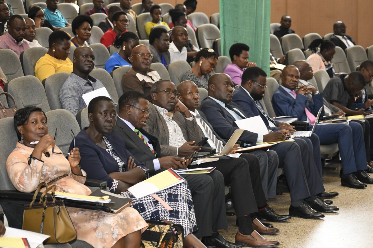 Mak Univ held it's Doctoral Convention on 28th Febr 2023. The symposium was opened by Hon. Hanson Obua, the Govt Chief Whip. He has conveyed Govt commitment to support research and innovation.@Makerere,@MakerereStaff,@MakerereNews