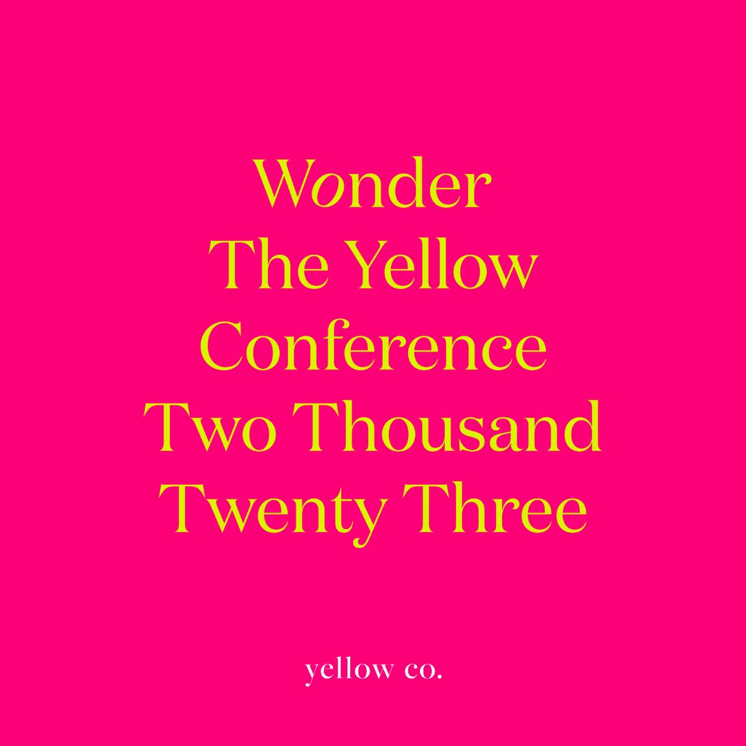 You all know that *of course* the conference doesn't just start in October - we want to start having conversations about the themes of Wonder even now... read more instagram.com/p/CpQ7oQHMSxe/