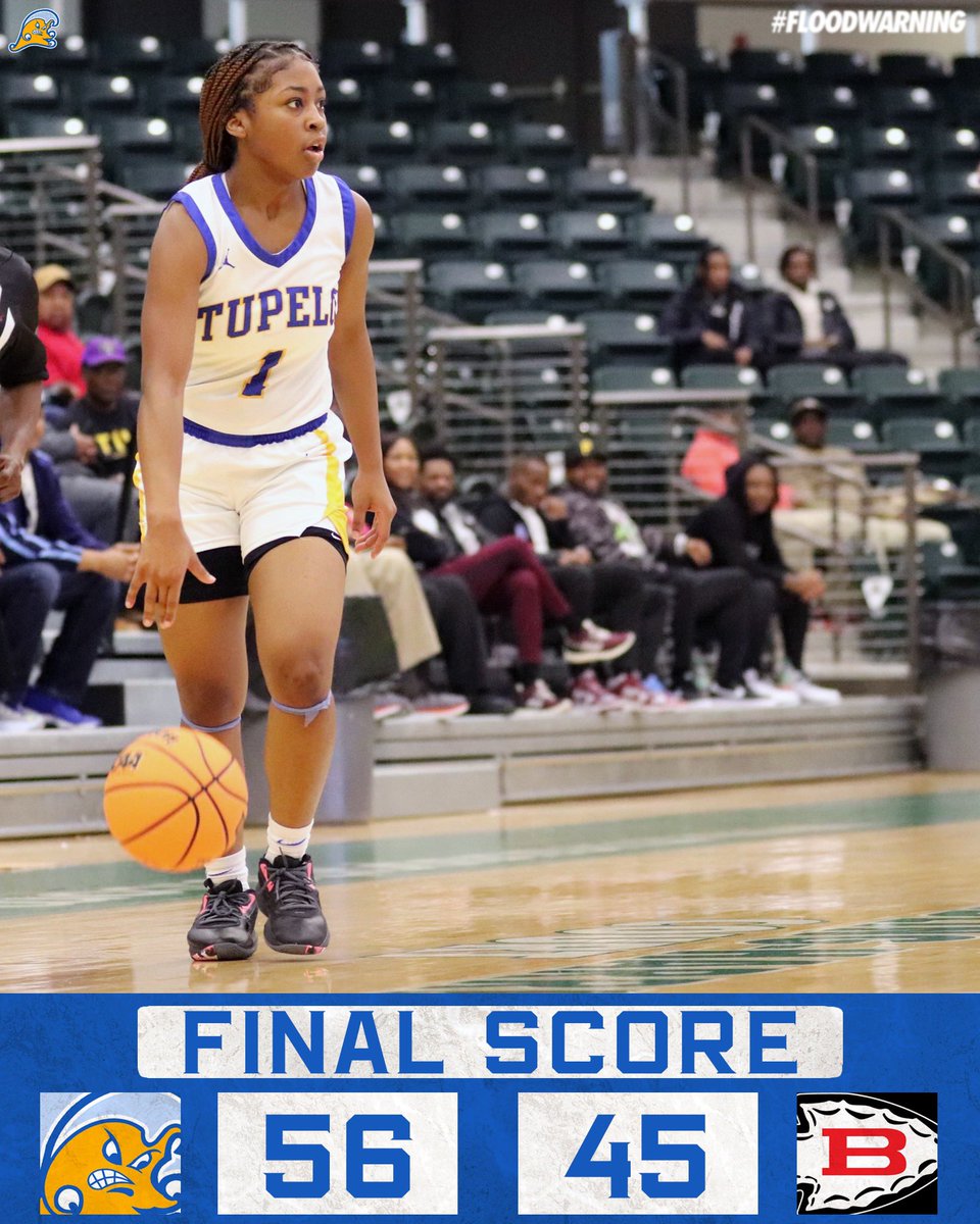 TupeloAthletics's tweet photo. FINAL | Tupelo 56, Biloxi 45

We’re headed to the Championship! #FloodWarning https://t.co/5M9bEe7XIv