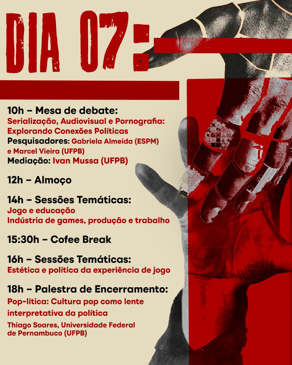 lens_ufpb's tweet photo. Confira a programação geral do Power Play!

O evento já ocorre nos próximos 06 e 07 de março, então saiba o que vai ocorrer em cada dia! https://t.co/6yU4a3i5FX