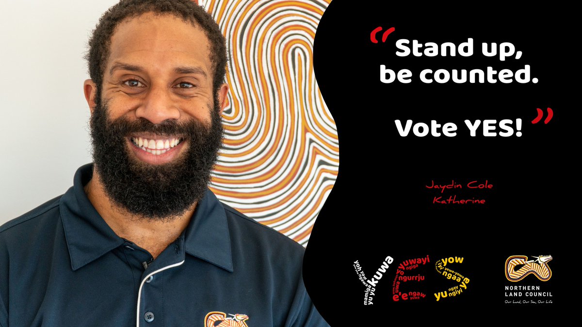✅✅✅ VOTE YES ✅✅✅ Jaydin Cole works at NLC in Katherine, NT supporting constituents & community members. He supports the Voice. For more: fromtheheart.com.au & yes23.com.au & facebook.com/northernlandco… @fromtheheartau @NLC_74 @CAACongress @NACCHOAustralia