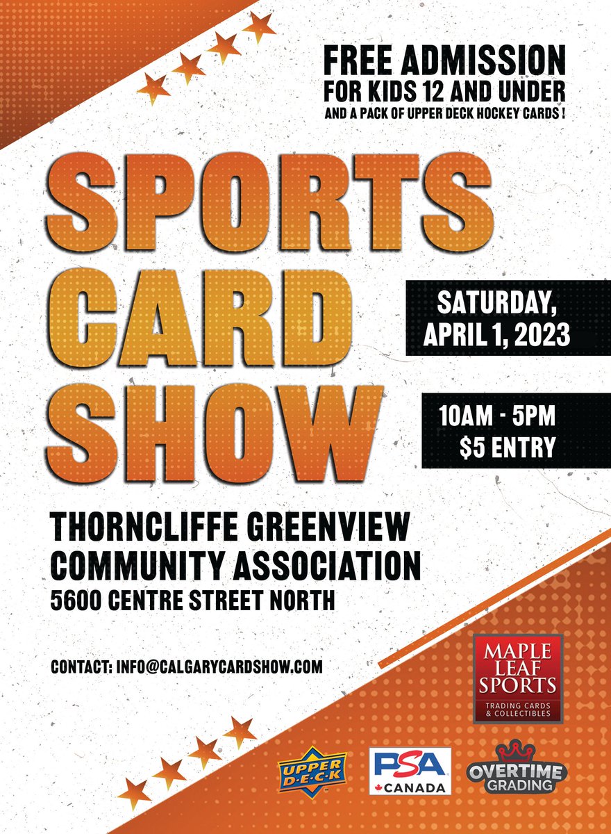 MLS_Calgary's tweet photo. Only one more month until The Big Show!
#CalgaryCardShow
@UpperDeckHockey https://t.co/2z6czLHvle