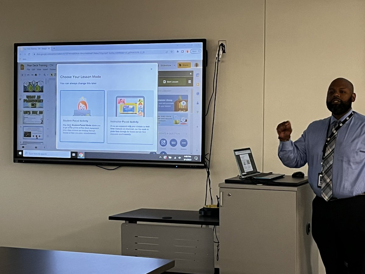 Tracey Willyard (@techietracey) on Twitter photo <a href="/MichaelClear11/">MistaClear</a> presenting <a href="/PearDeck/">Pear Deck Learning</a> to <a href="/cedarhillisd/">Cedar Hill ISD</a> during our academic short segments <a href="/MichaelClear11/">MistaClear</a> presenting <a href="/PearDeck/">Pear Deck Learning</a> to <a href="/cedarhillisd/">Cedar Hill ISD</a> during our academic short segments