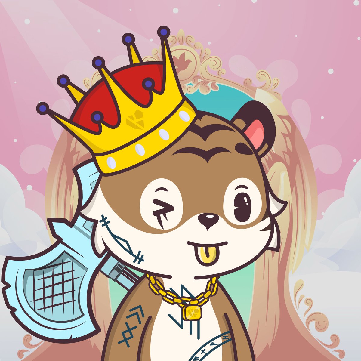 Last teaser until airdrop 🎉- Do you think you have the luck to obtain a Nordic God Kai Cat? Only 1% of ALL Kai Cats will have this trait!