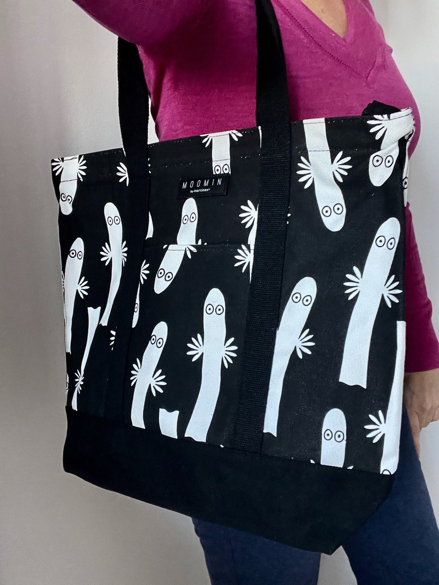 Large Moomin Tote Bag with Hattifatteners, Durable  Shopping Bag with zipper

#etsy #moomin #kawaiimoomin #moominbag #totebag #birthdaygift #moomingift #shoppingbag #grocerybag #canvastotebag #ecologicalgift etsy.me/3KJg3Al