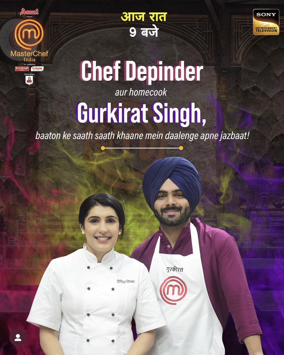 Watch us cook up a storm tonight on <a href="/SonyTV/">sonytv</a> at 9pm IST 🥲