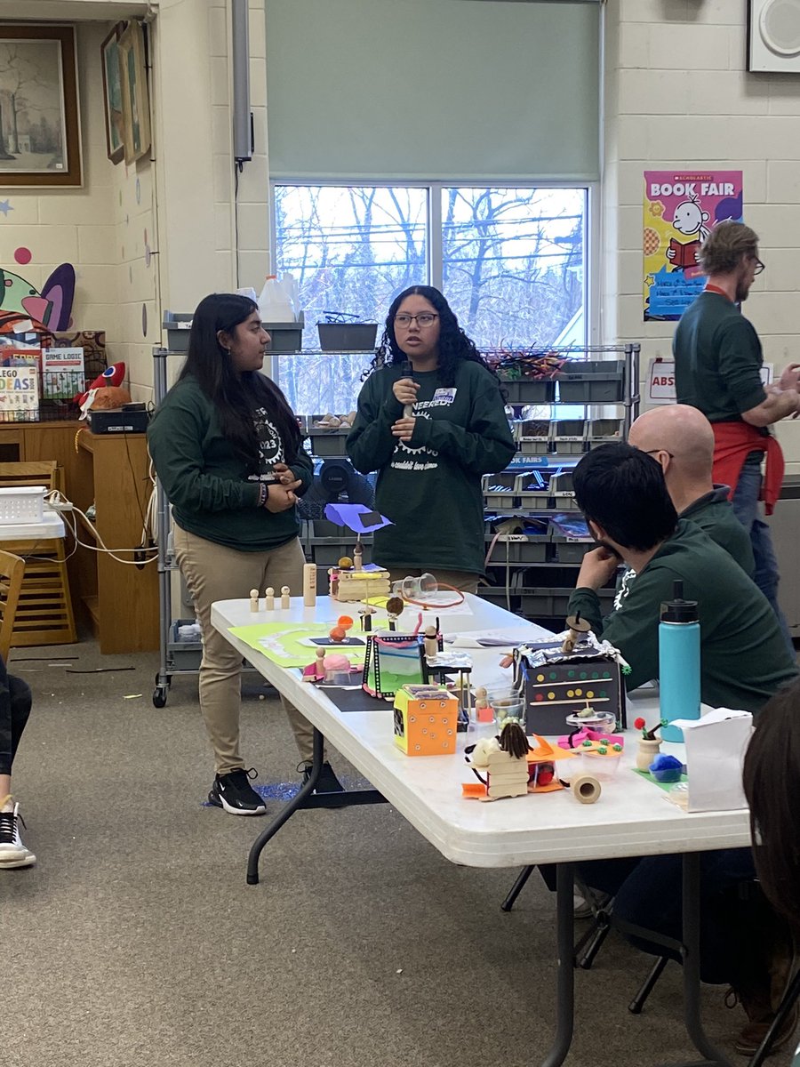 Thank you <a href="/AllisonWiesel/">Allison Wiesel</a> for another great year of the Engineered! STEAM Competition! This is one of our favorite events! <a href="/rbmsROCKETS/">Red Bank Middle</a>  <a href="/SBS_Tigers/">Shrewsbury Boro Sch.</a>  #RBBisBIA