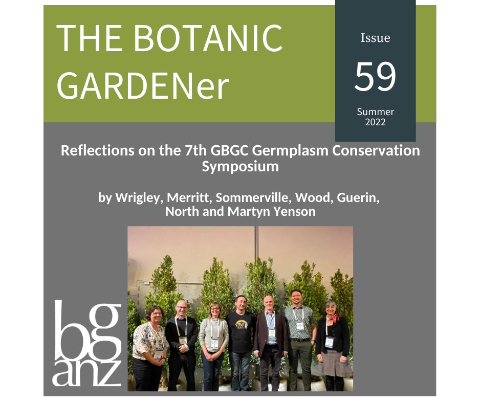 This article is an excellent example of how botanic gardens can be agents of change - by sharing knowledge, expertise and collections. @SeedPartnership @ANPlantC @CHABotGardens @BotGardensSA @ANBG @AustralianBG ow.ly/mHEz50N6xUq