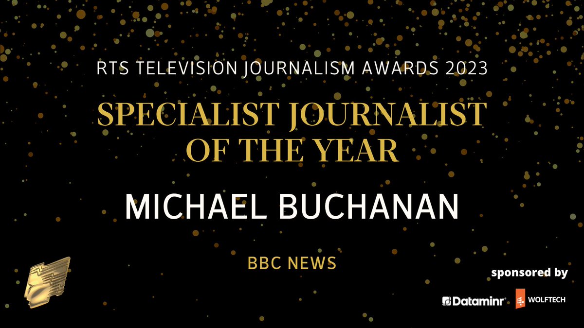 Described by judges as “a journalist who has devoted several years to pursuing and exposing appalling failures which wrecked many lives” & “never loses his focus and clarity” - Michael Buchanan wins Specialist Journalist of the Year award. Congratulations @BBCMBuchanan #RTSAwards