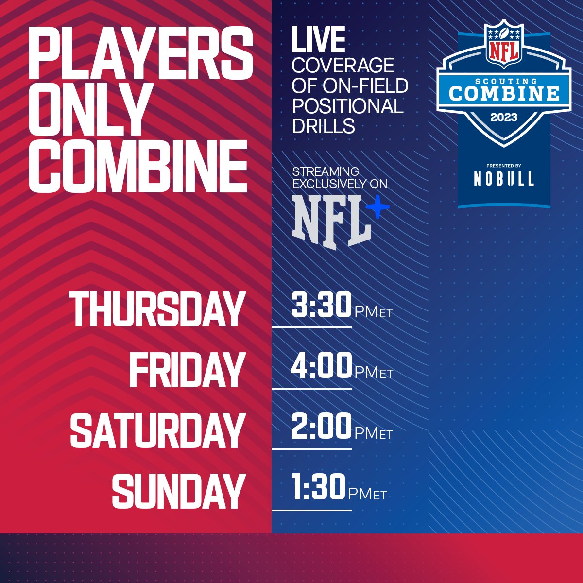 NFL on Twitter "NFL+ provides live coverage of onfield positional