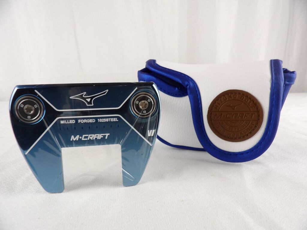 e_l_a_t_i_o_r's tweet image. Mizuno Golf M Craft Type 6 Putter Blue Ion Finish 35 Inches