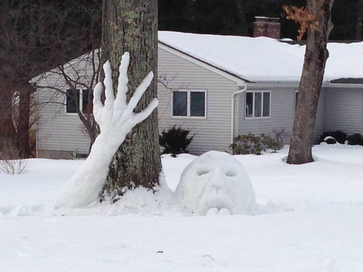 jjinsf's tweet photo. For all who are snowbound: “The Icy Grip of Winter” by John Collins. 
#snow #sierrablizzard #californiablizzard https://t.co/iFDvXbQCZ7