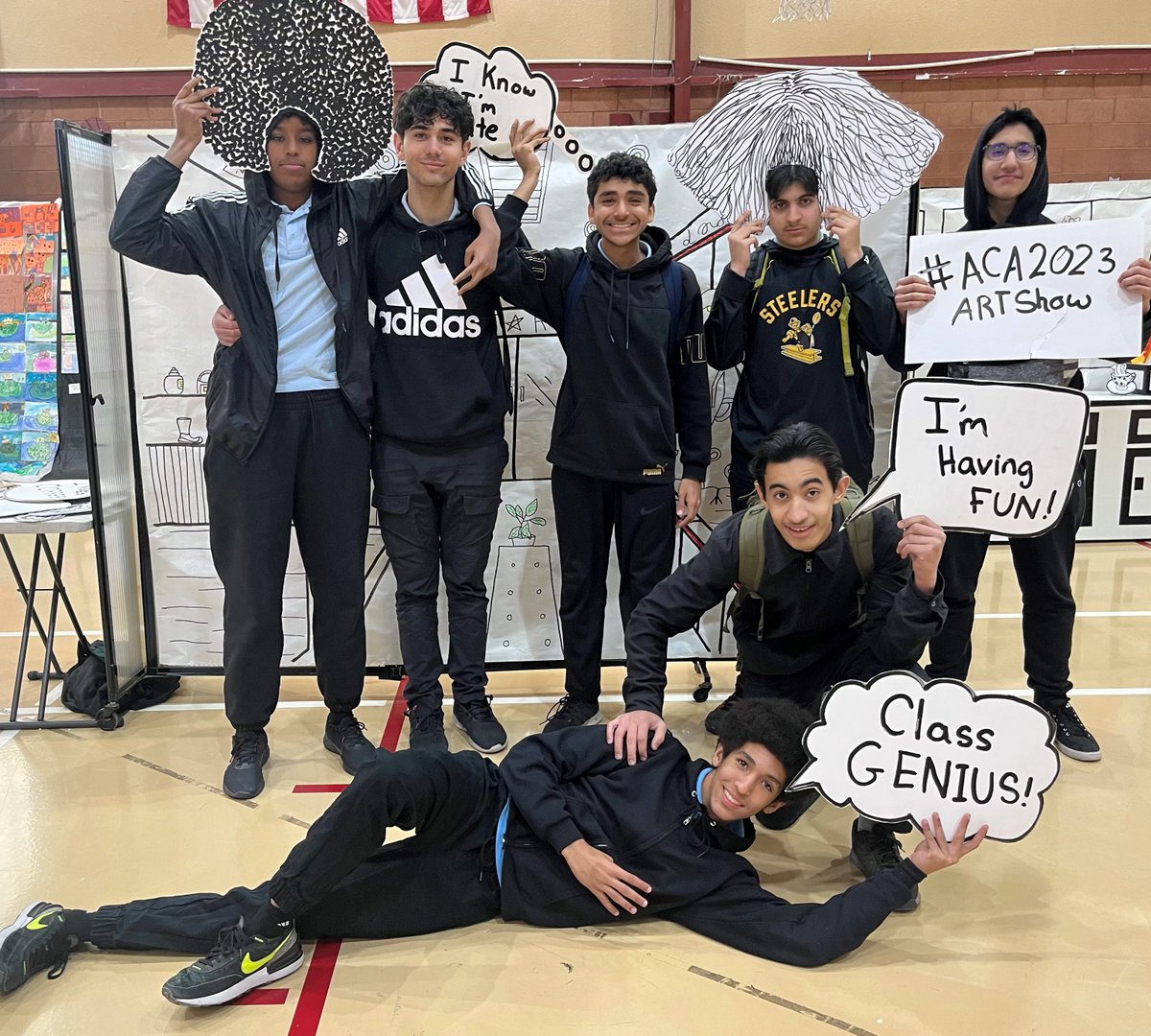 AcademyArizona's tweet photo. Art Fair shenanigans at ACA! #azacademy #islamicschool https://t.co/JosZ2AZI6M