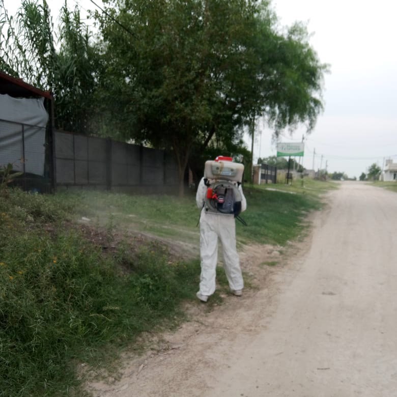 cherusolari's tweet photo. FUMIGACIÓN PREVENTIVA CONTRA EL DENGUE 🦟

✋🏽 Frente al brote de dengue que se esta dando en nuestro país y que afecta a provincias vecinas, desde el Gobierno municipal, de manera preventiva, estamos realizando tareas de fumigación preventiva en diferentes sectores de la ciudad. https://t.co/gyaNXprUgJ