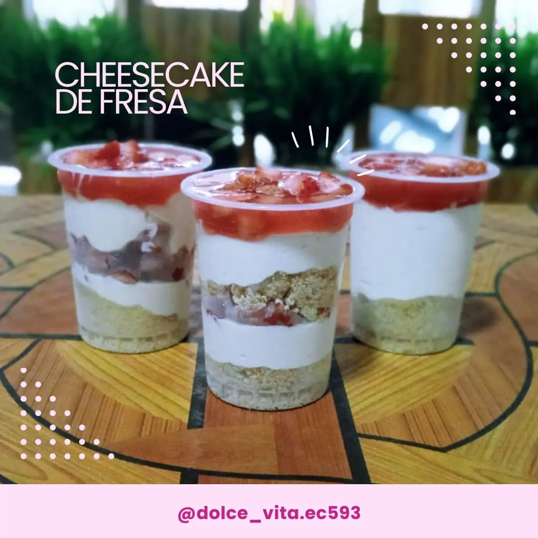 En Dolce Vita encontraras todo tipo de postres deliciosos y saludables.
👉Instagram: instagram.com/dolce_vita.ecu/
📌#Guayaquil #Ecuador #DolceVita
📌 #Emprendimiento #Postres #PostresSaludables