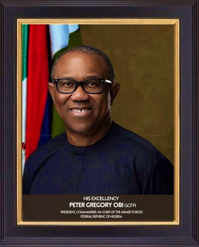 IfeanyiGerald12's tweet photo. You still remain my President, @PeterObi sir! I know your mandate was stolen by a few selfish people. I am here to still let you how loyal I am to you, My Excellency Sir!. https://t.co/U9CvpAzRaK