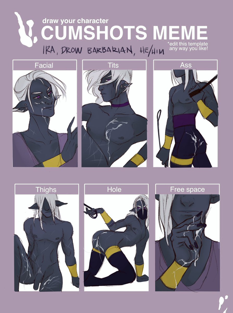 Some nsfw practise with a D&amp;D pc of mine. Want to learn to draw more spicy stuff again.