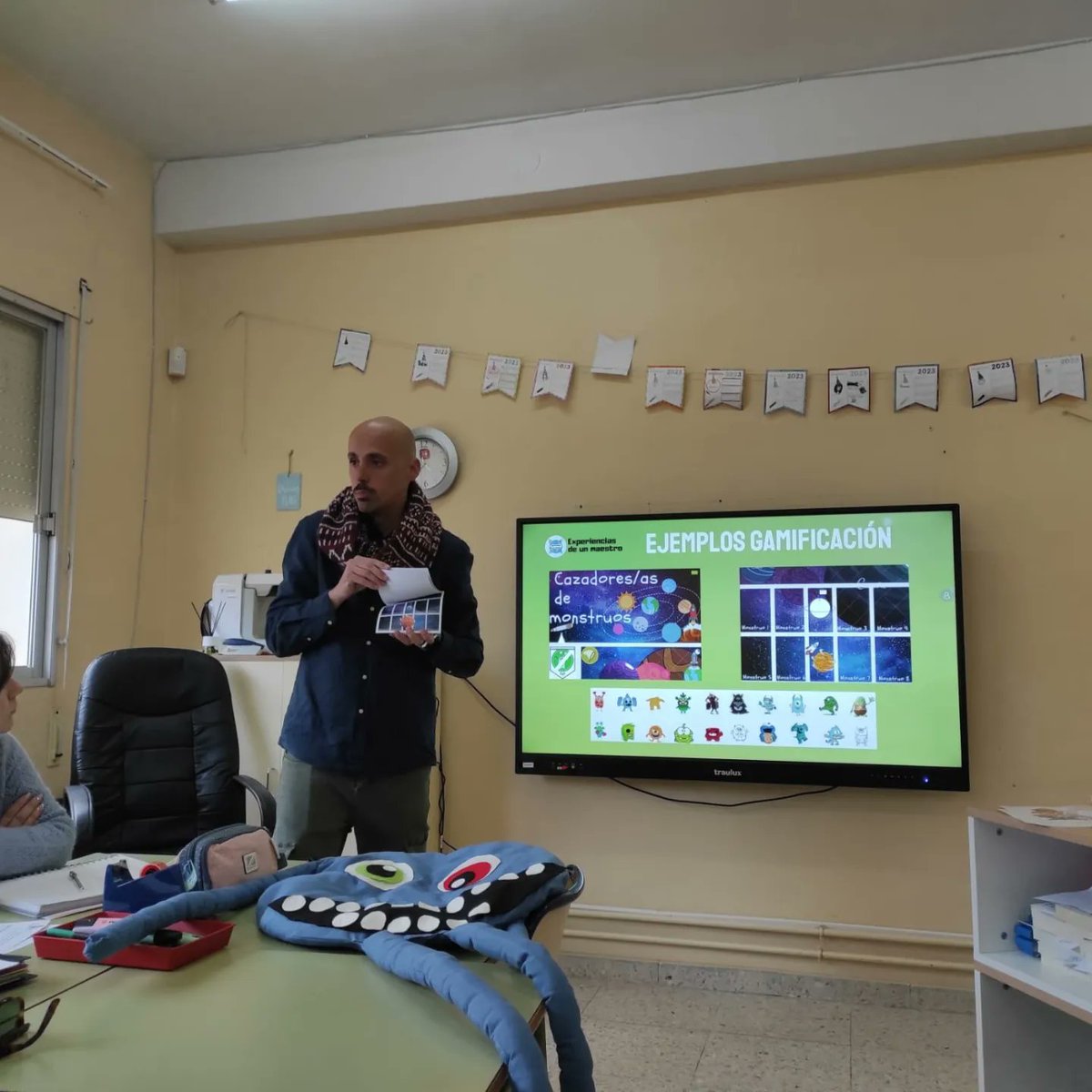 ‼️ Tarde de formación en el CEIP San Bartolomé. Enseñando experiencias gamificadas en el centro que me formó cuando era un niño. Hemos cerrado un círculo ⭕️ Ha sido un placer y seguimos la semana que viene.

#gamificación #educacion #metodologiasactivas