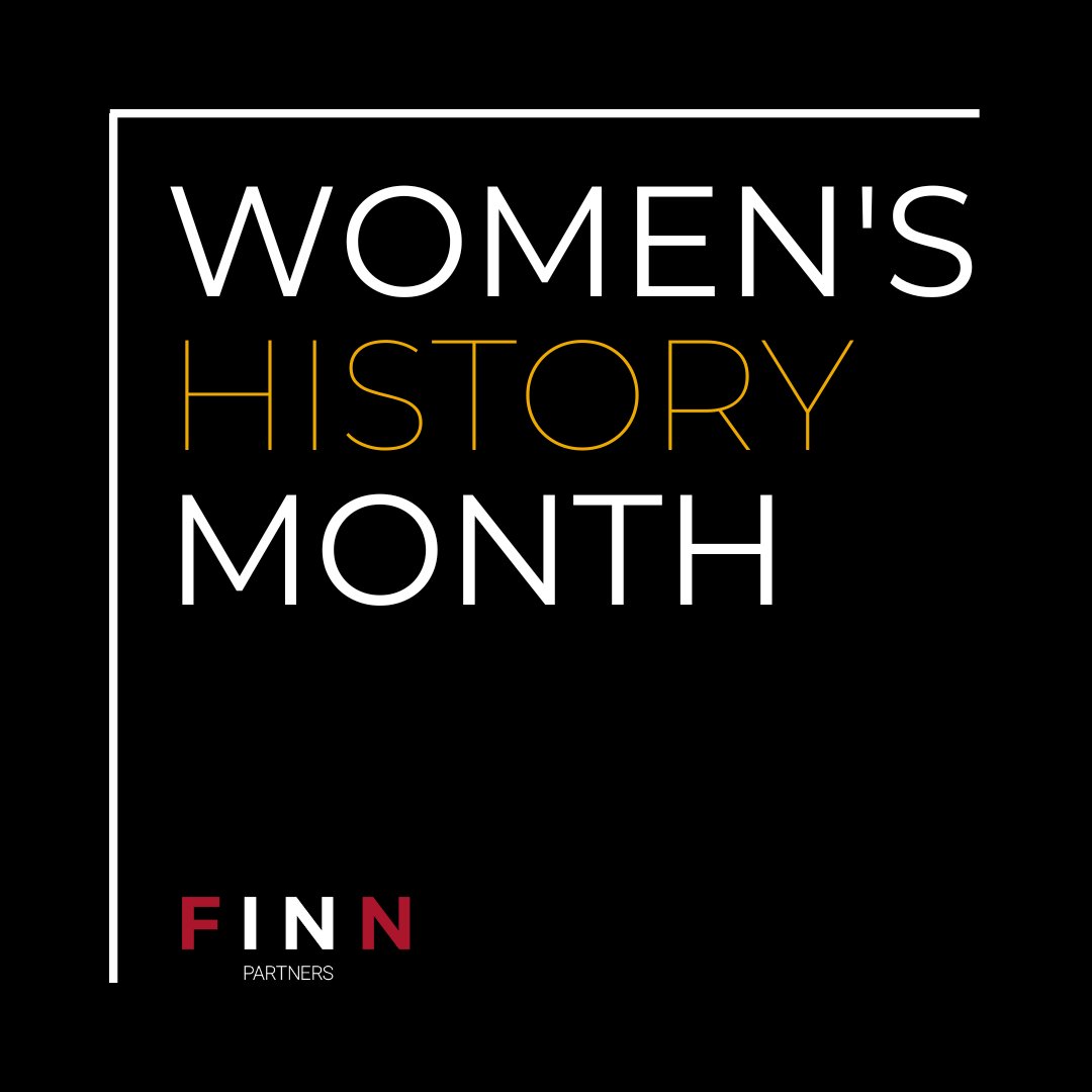 FINN Partners is home to a wondrous array of voices that reflect the critical role of women in society. More than 70% of FINN is composed of women across all levels.