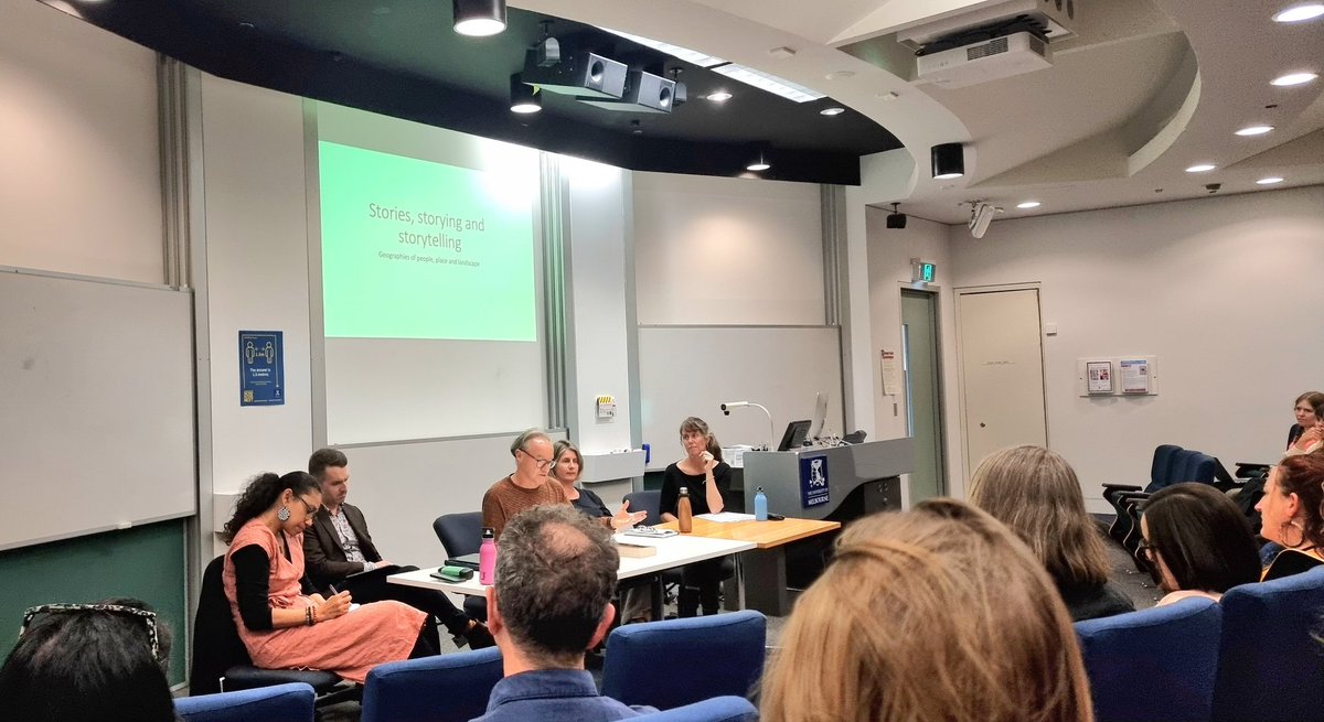 As Human geographers, we are encouraged to be earth writers, and it is our responsibility to tell stories in a  meaningful and genuine way. This roundtable <a href="/UniMelb/">University of Melbourne</a> has motivated me to find ways to honour the stories I collected during my data collection. #stories