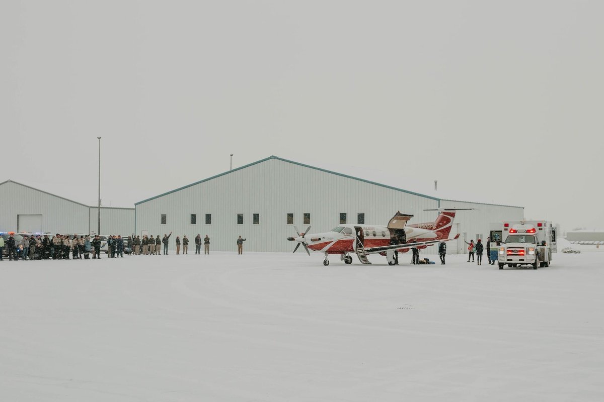 Send off of Trooper Johnson yesterday. An emotional moment for all. 
#JohnsonStrong #MHP308