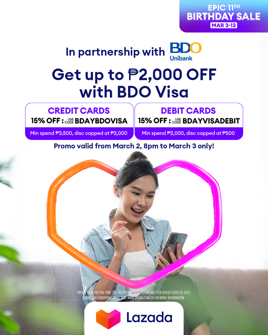 Lazada Philippines on Twitter "🎉 Epic Birthday Voucher Code Alert! 🎉