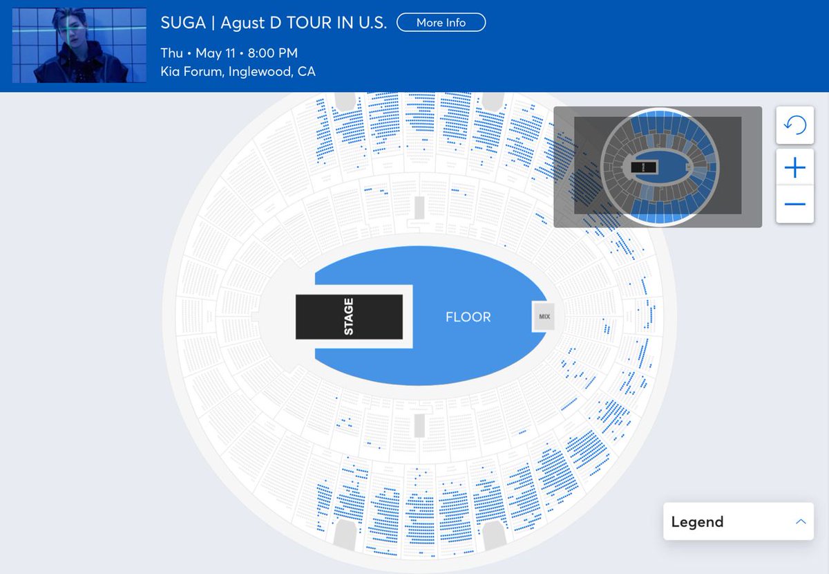 BTSMerchUpdates's tweet photo. Suga | Agust D Tour

Kia Forum and Oakland Arena at 10 min after sales started https://t.co/cVbYS69TV7