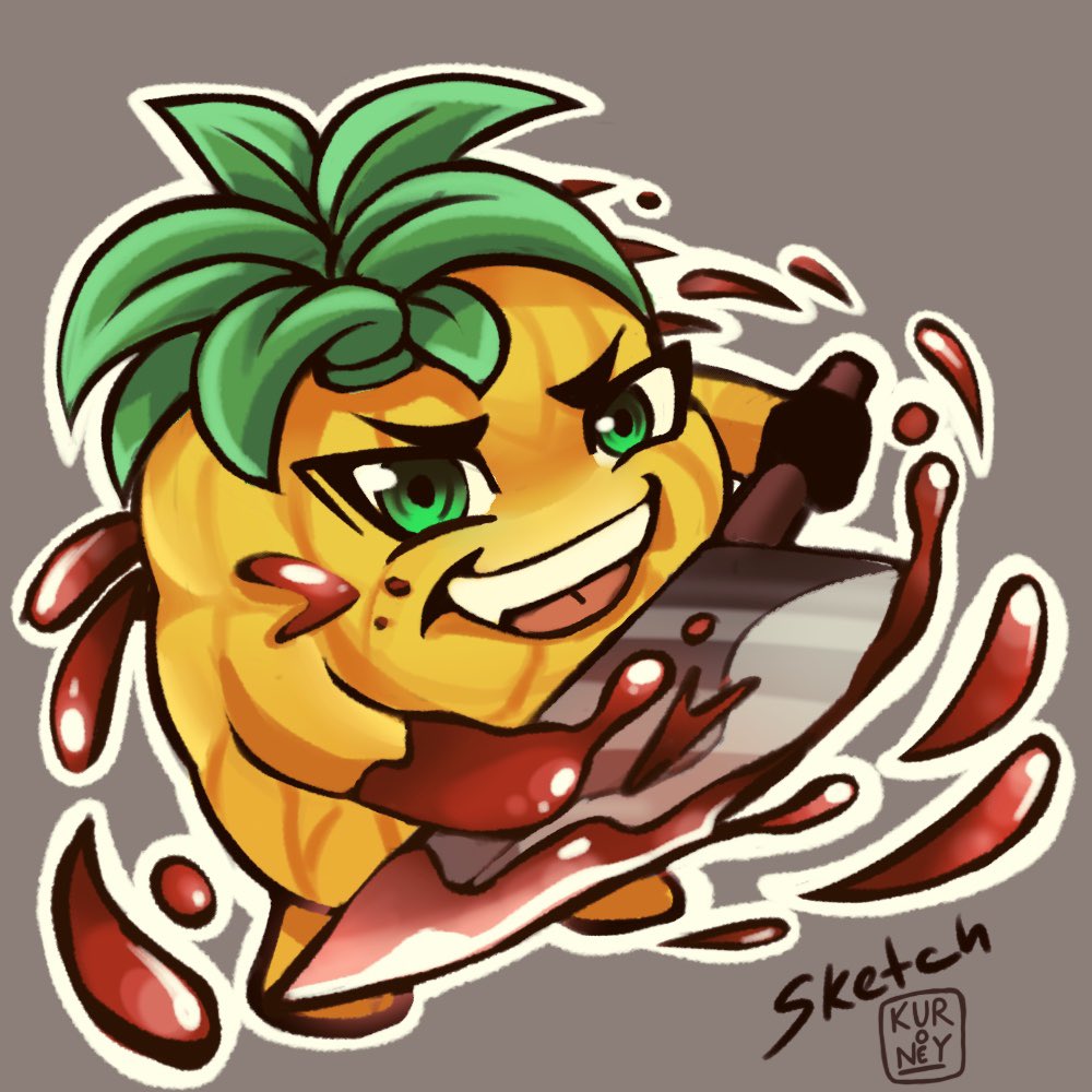 Kuroney_'s tweet photo. Deadbypineapple ~ Fanart  #sketch https://t.co/eDm6cErSE7