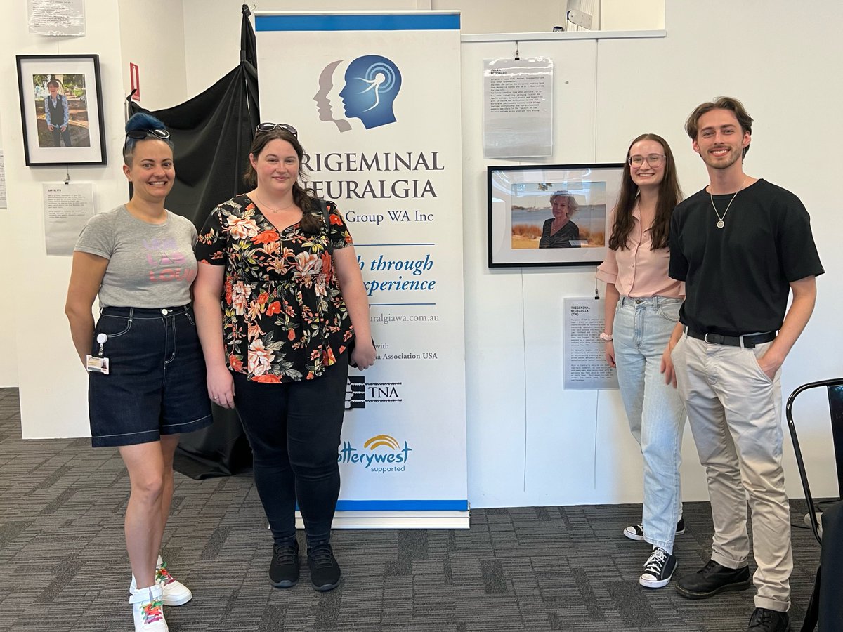 Members of the Molecular Therapy team attended the @ConnectGroupsWA <a href="/rarediseaseday/">Rare Disease Day</a> Exhibit showcasing photos &amp; stories of local individuals &amp; families living with rare, genetic &amp; undiagnosed conditions #RareDiseaseDay #RareDiseaseDay2023 #RareDiseases