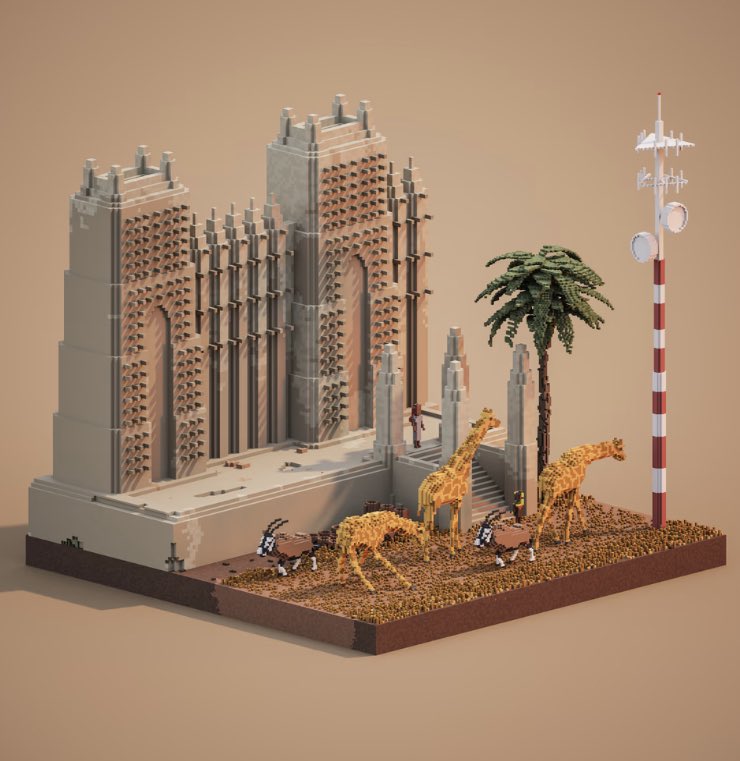 This is like owning a piece of land, culture, history…I wish I had all of the plots, as each one is truly special! #NFTs #NFTCommunity #VoxelVille
