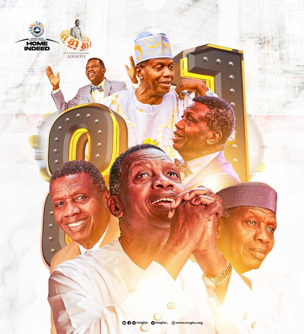 Happy birthday Daddy EA Adeboye.

Welcome to 81.

In your light many have seen light.

🙏