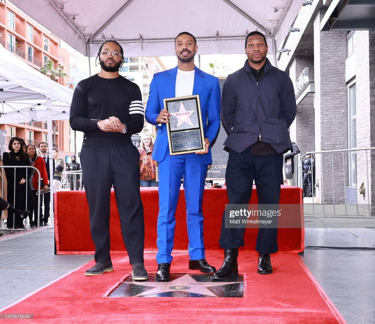 Michael B. Jordan receives a star on the Hollywood Walk of Fame