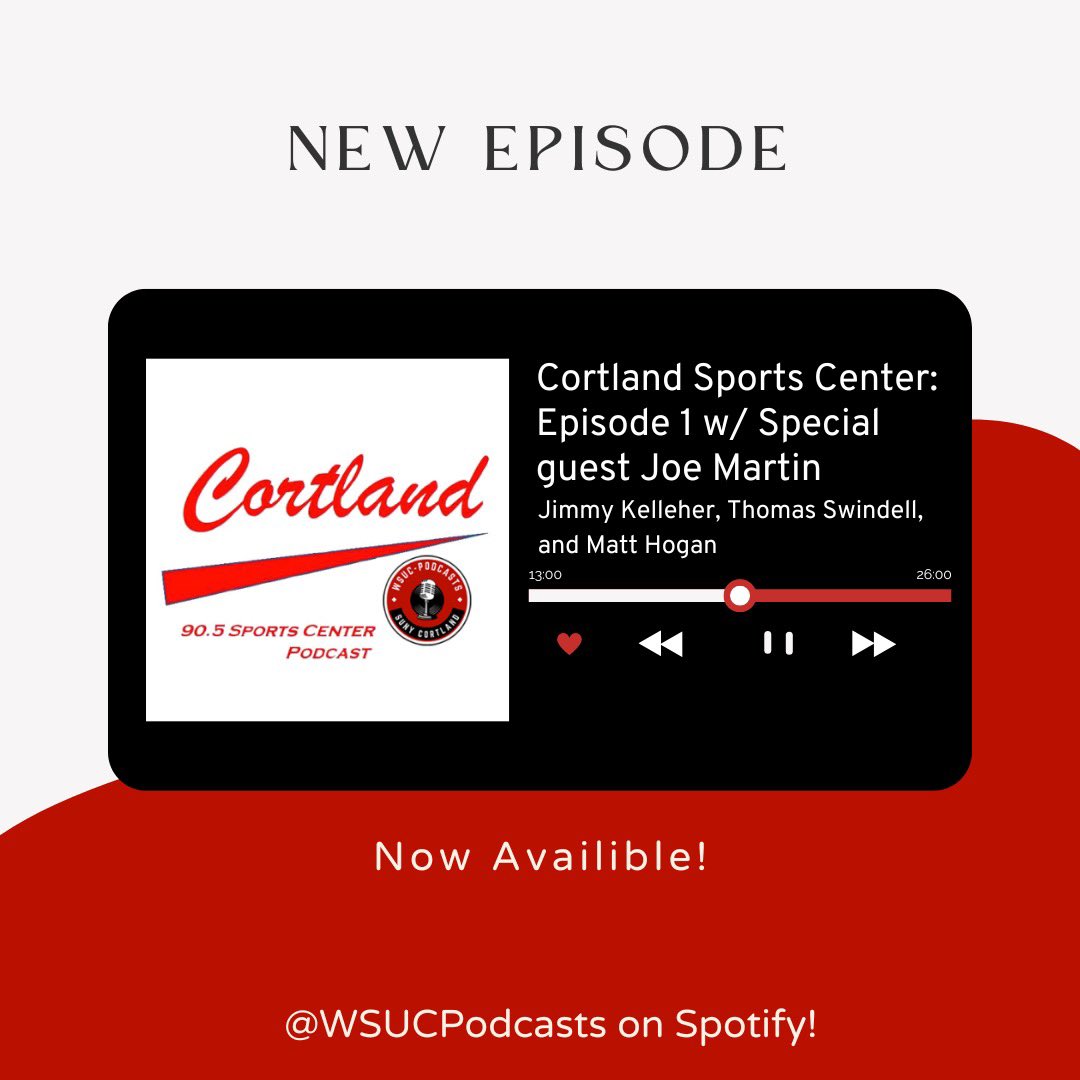 WSUCfm's tweet photo. Here’s a roundup of up all the new episodes we have released since launching WSUC Podcasts! We hope you enjoy and stay tuned for more!🎧🔊 https://t.co/FTwGhXDIYf