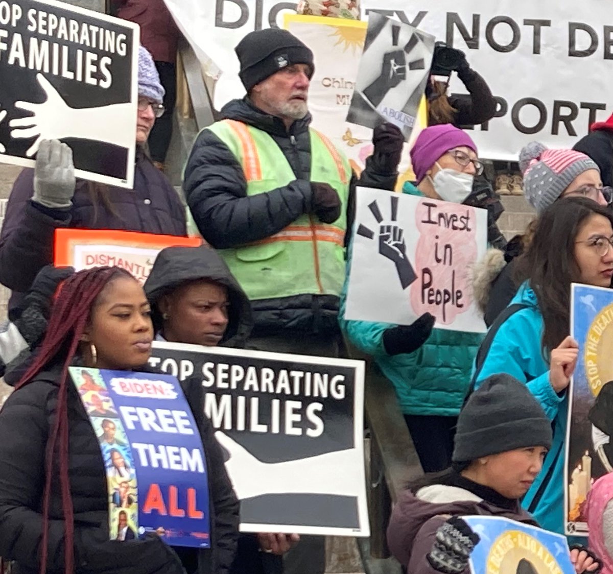 Since its creation 20 yrs ago, DHS has targeted immigrants + communities of color by using $1.4 TRILLION in taxpayer dollars that could have been used to care for our communities. @POTUS, cut funding for @ICEgov and @CBP + close immigration detention centers! #DefundHate #DHS20