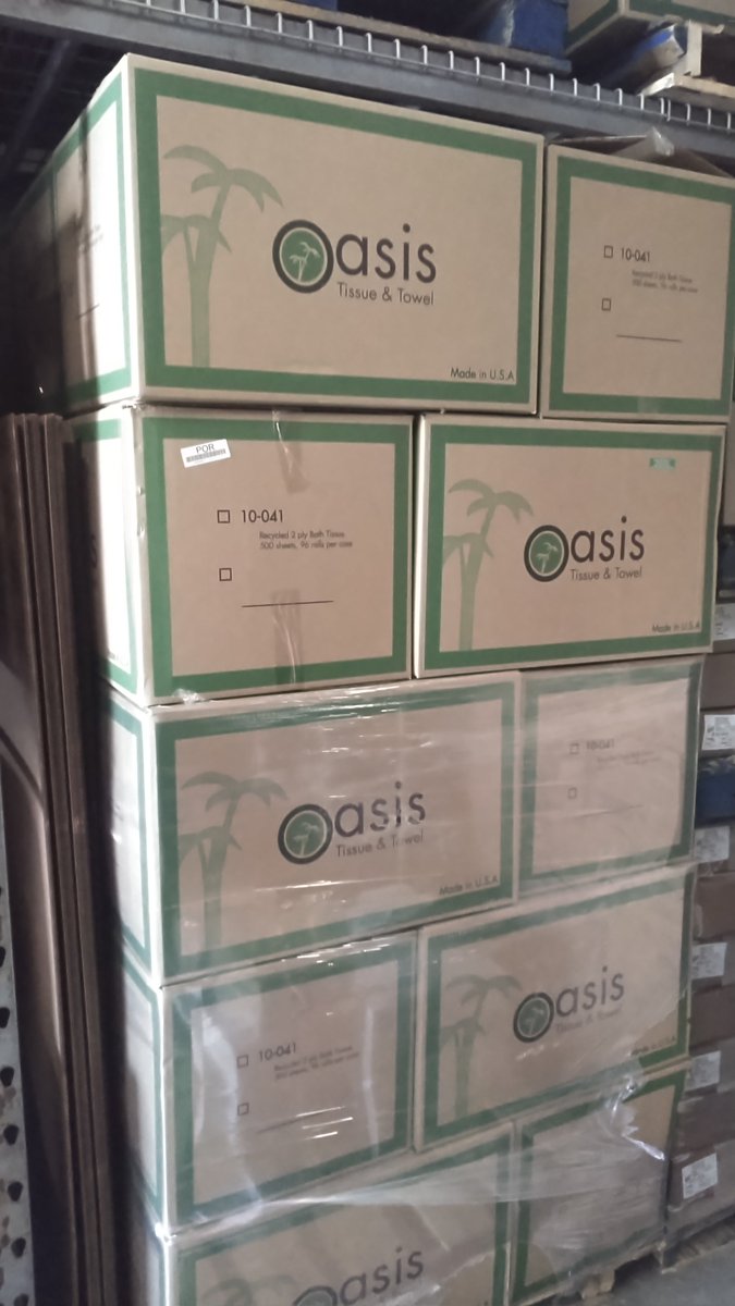 MHSupplyinc's tweet photo. Need #BathTissue....we got...#OasisTissueTowel 100% recycled tissue with minimum 30% post consumer paper fiber https://t.co/eUzeNhFn8y